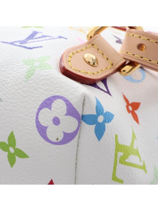 Louis Vuitton Backpack LV TM Venice Monogram Multicolor Blanc Canvas Leather LV main image 6
